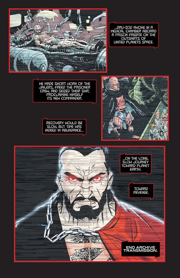 Interior preview page from Superman Unlimited #16