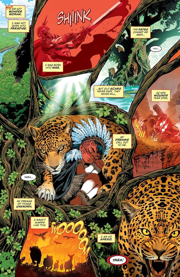 Interior preview page from New Titans #38