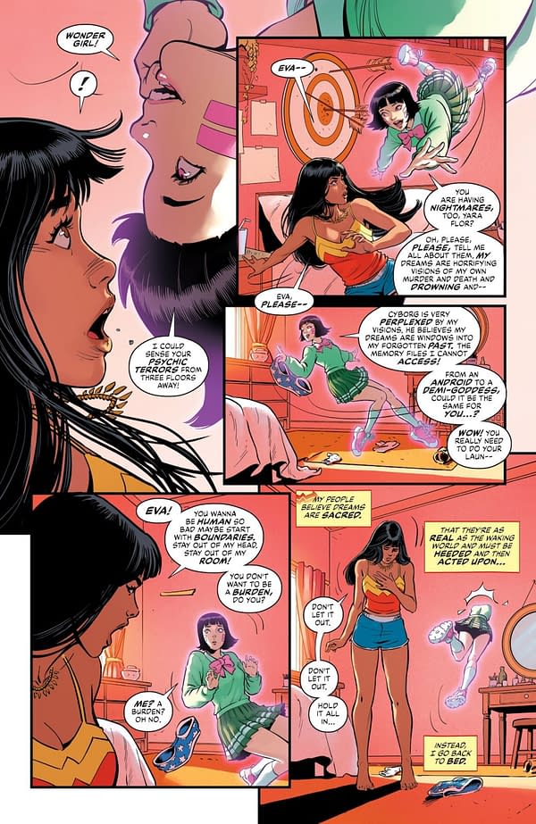 Interior preview page from New Titans #38
