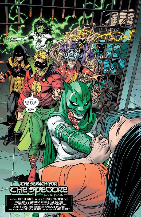Interior preview page from JSA #22