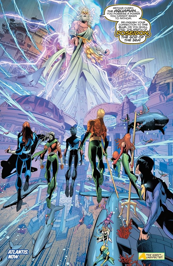 Interior preview page from Emperor Aquaman #20