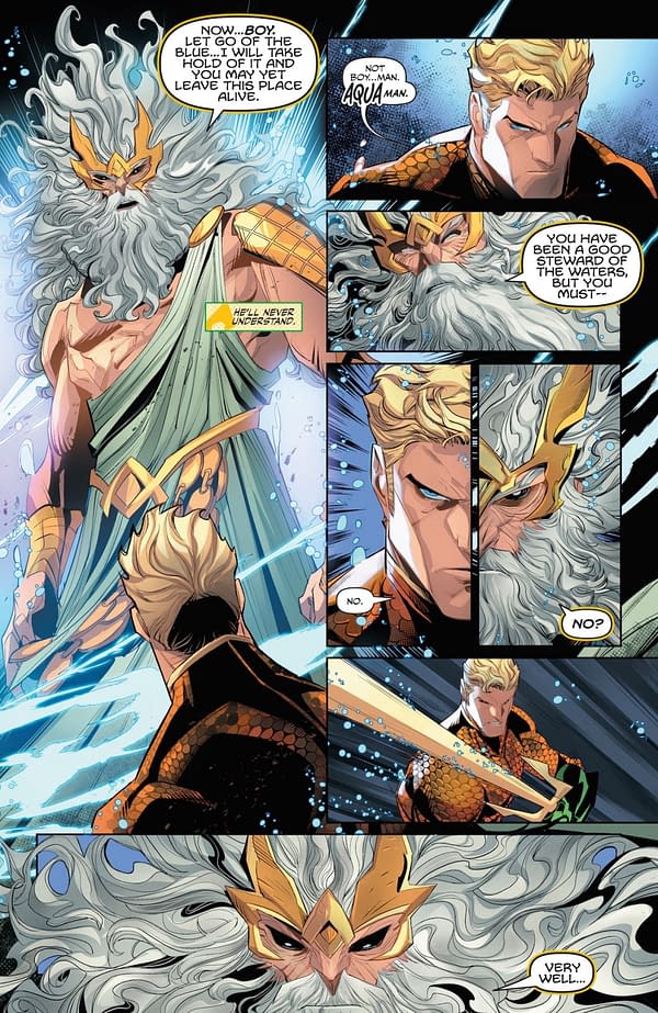Interior preview page from Emperor Aquaman #20