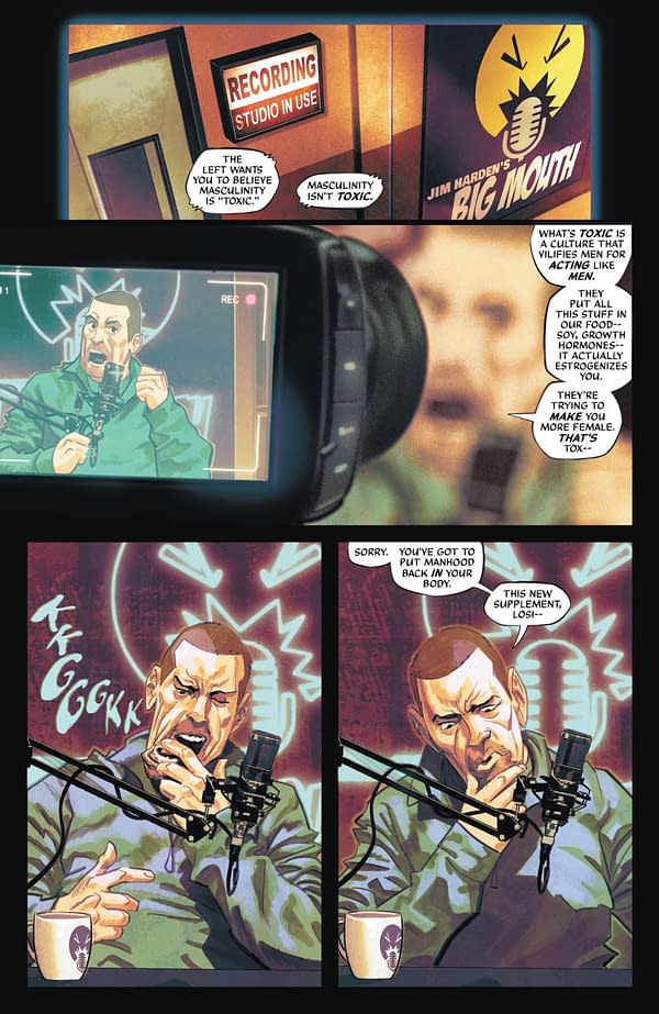 Interior preview page from Clayface: Celebrity Dirt #2