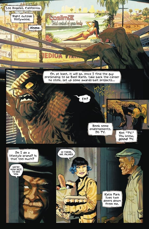 Interior preview page from Clayface: Celebrity Dirt #2