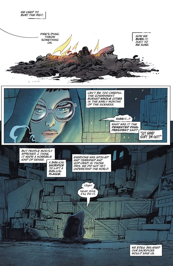 Interior preview page from Bleeding Hearts #7