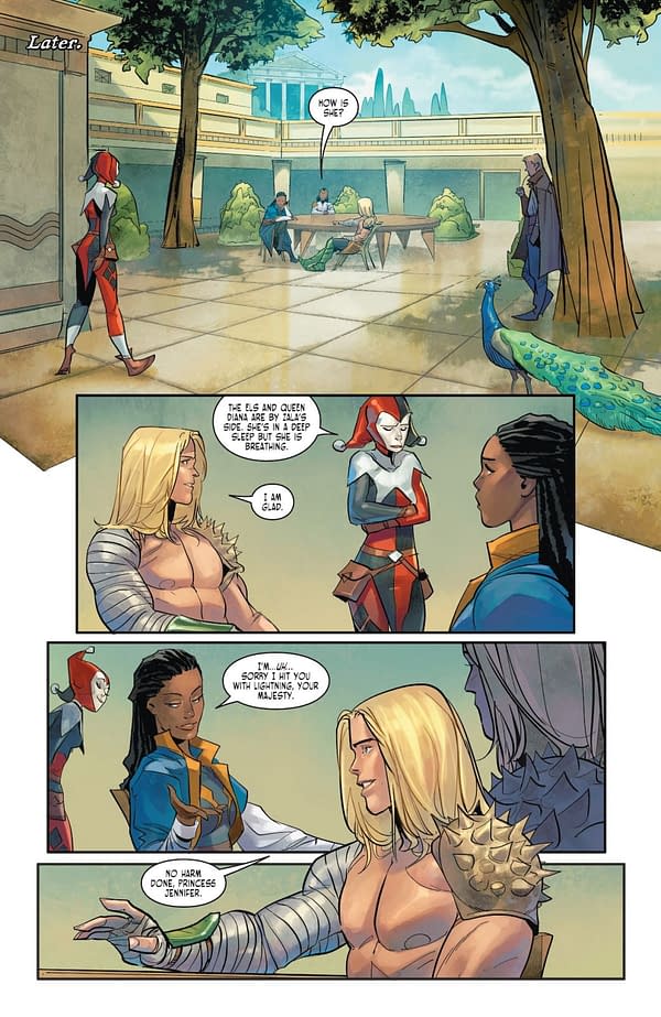 Interior preview page from Dark Knights of Steel II #2