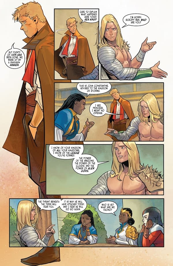 Interior preview page from Dark Knights of Steel II #2