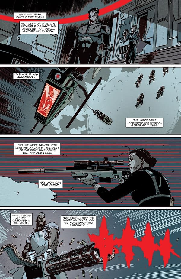 Interior preview page from G.I. JOE #25