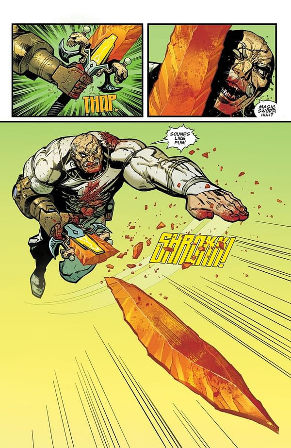 Interior preview page from Invincible Universe: Battle Beast #12