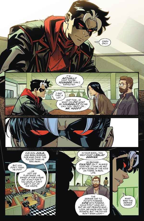 Interior preview page from Teen Titans #1
