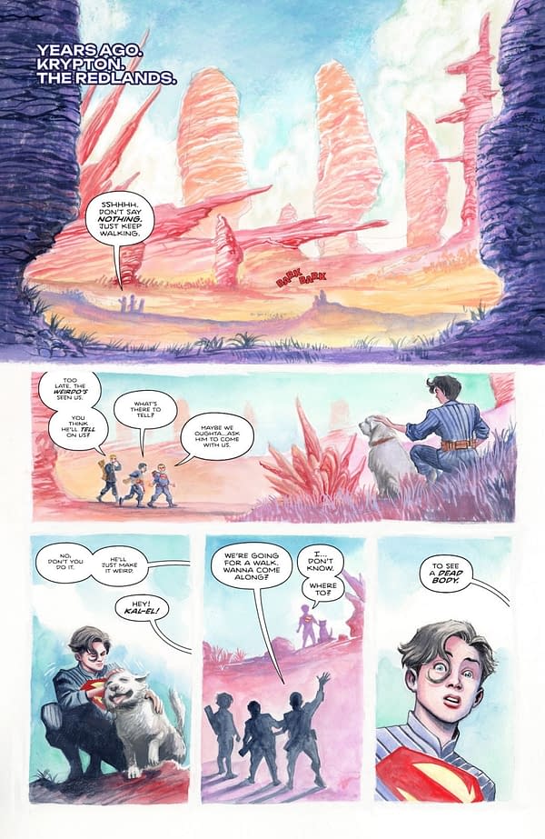 Interior preview page from Absolute Superman #23