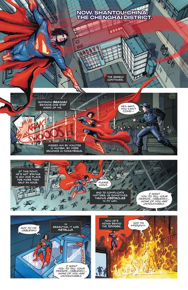 Interior preview page from Absolute Superman #23