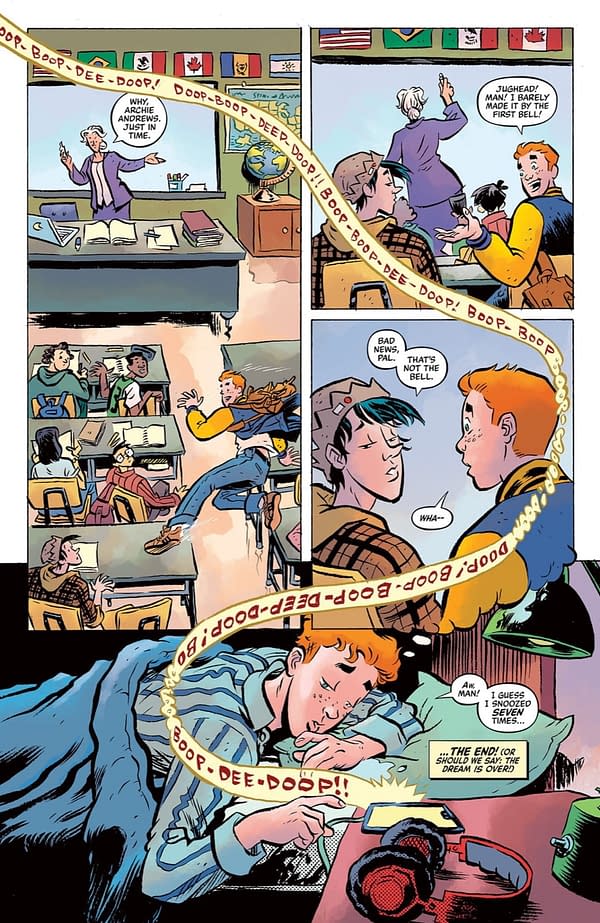 Interior preview page from Archie #1