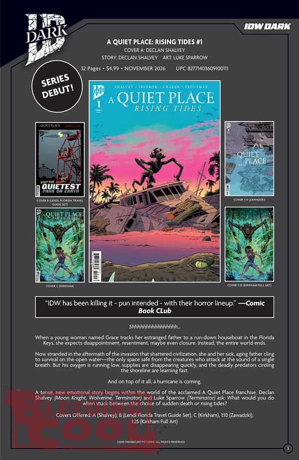 Exclusive: Official Full IDW November 2026 Solicits