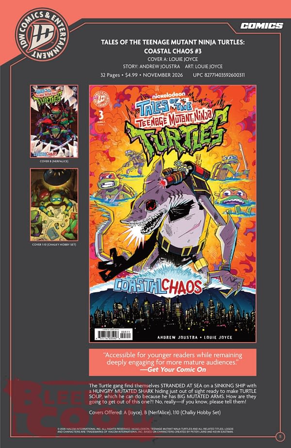 Exclusive: Official Full IDW November 2026 Solicits