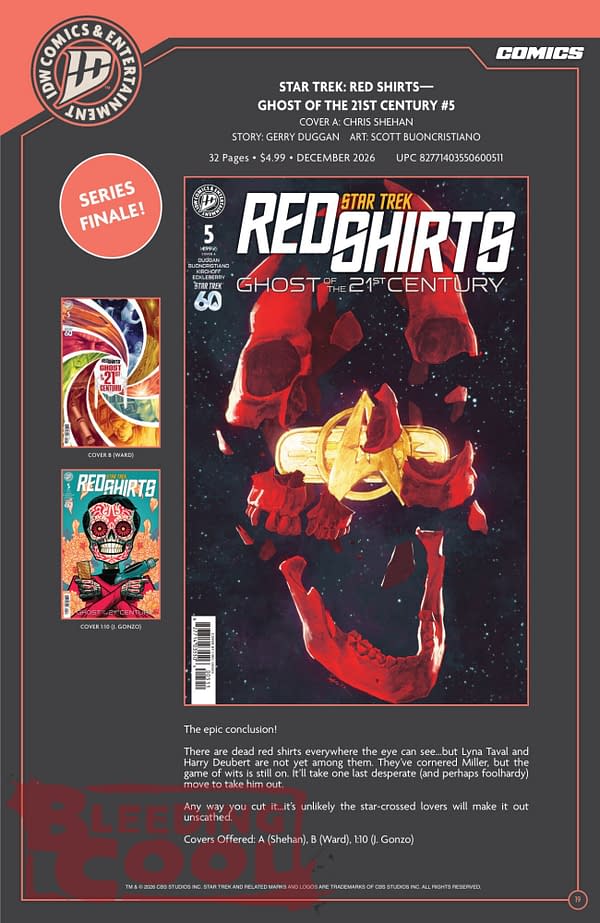 Exclusive: Official Full IDW November 2026 Solicits