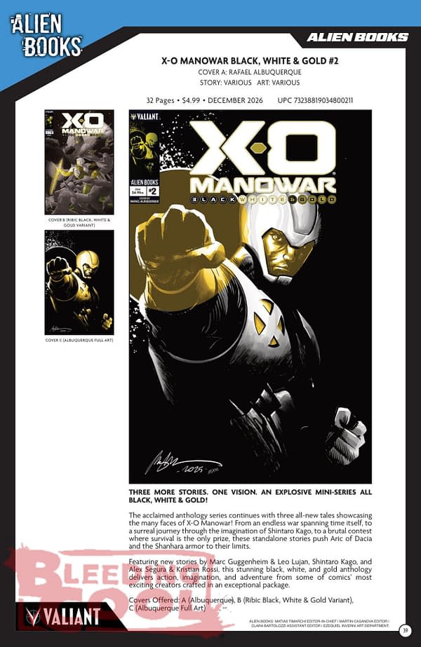 Exclusive: Official Full IDW November 2026 Solicits