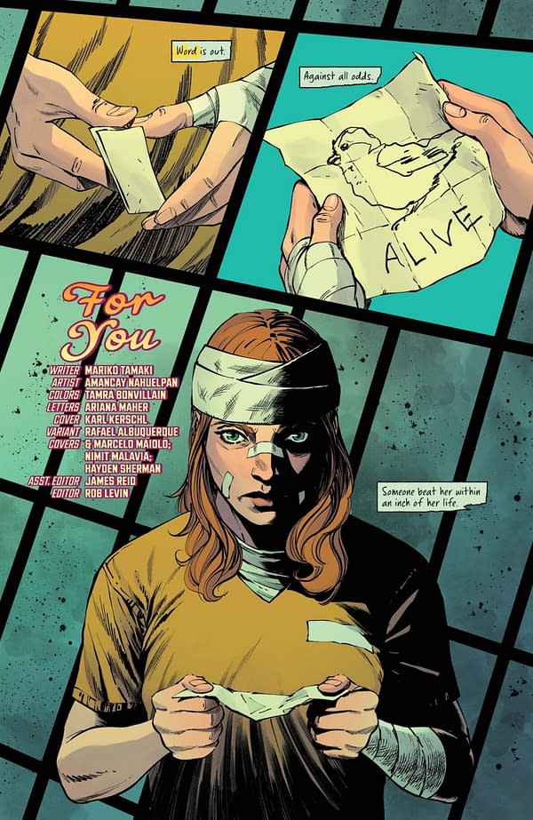 Interior preview page from Barbara Gordon: Breakout #5