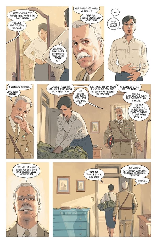 Interior preview page from Deathstroke: The Terminator #7