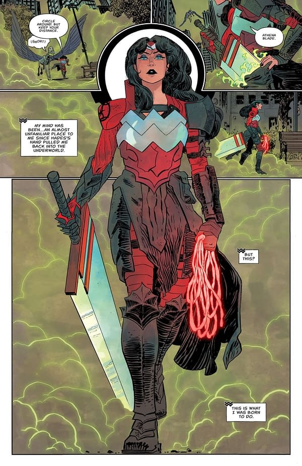 Interior preview page from Absolute Wonder Woman #24