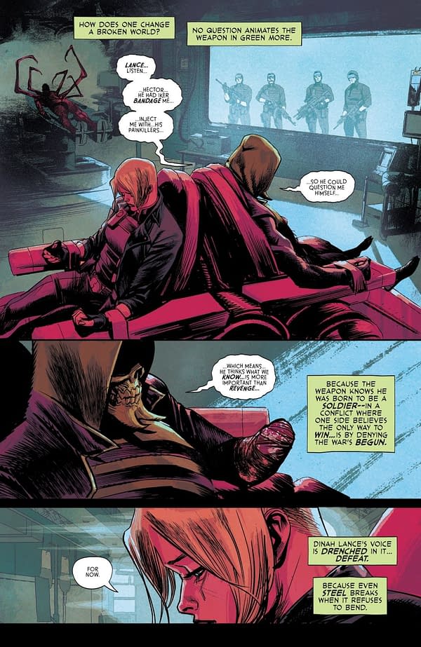 Interior preview page from Absolute Green Arrow #5