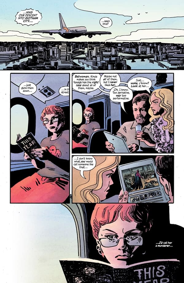 Interior preview page from Batwoman #7