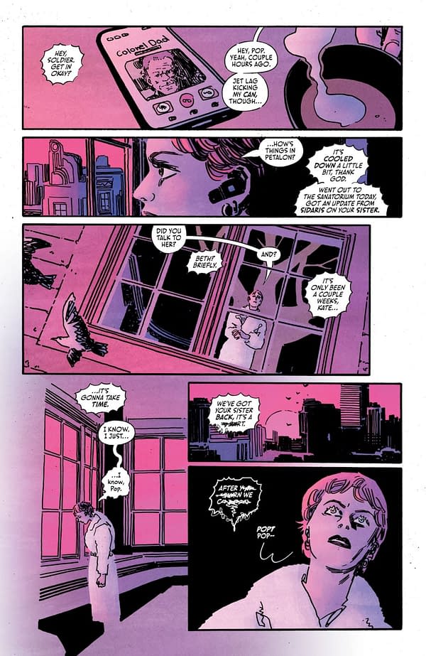 Interior preview page from Batwoman #7
