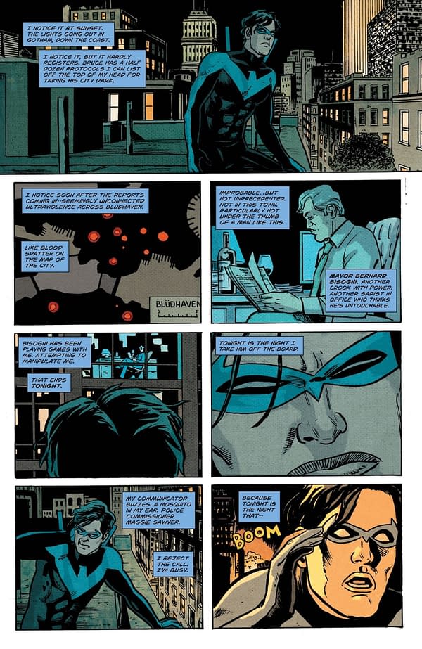 Interior preview page from Nightwing #142