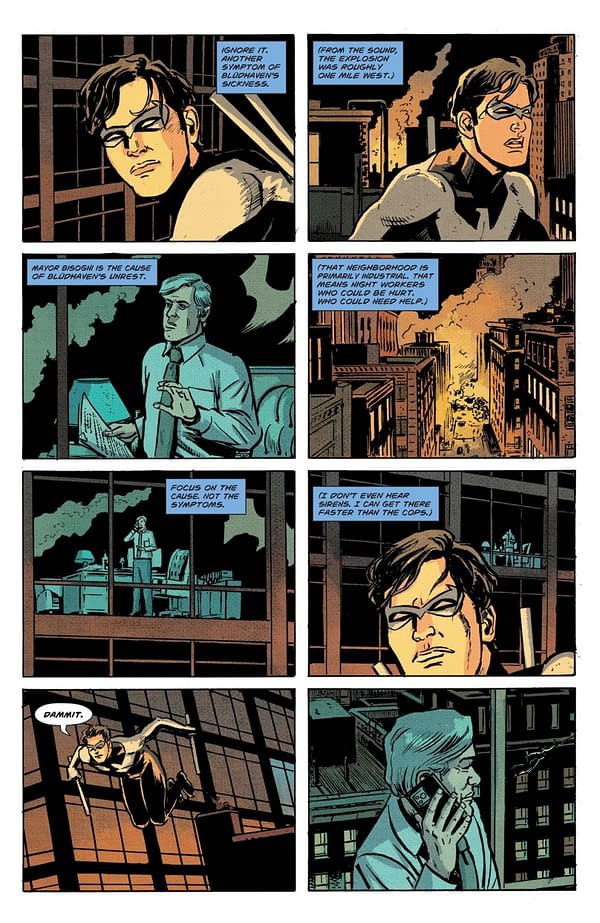 Interior preview page from Nightwing #142
