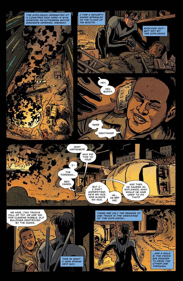 Interior preview page from Nightwing #142