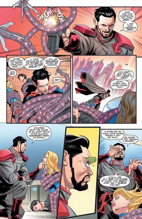 Interior preview page from Superman Unlimited #17