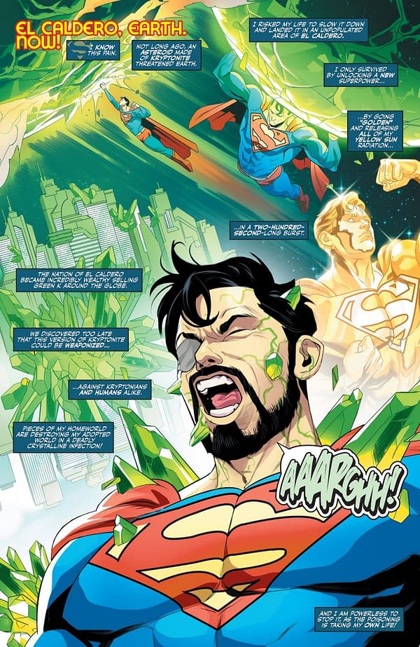 Interior preview page from Superman Unlimited #17