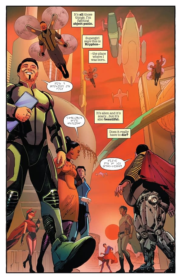 Interior preview page from Action Comics #1102