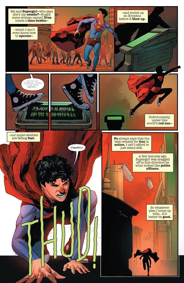Interior preview page from Action Comics #1102