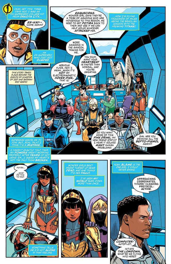 New Titans #39 Preview: Not Welcome to the Jungle