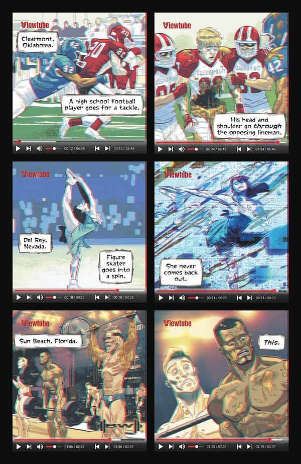 Interior preview page from Clayface: Celebrity Dirt #3