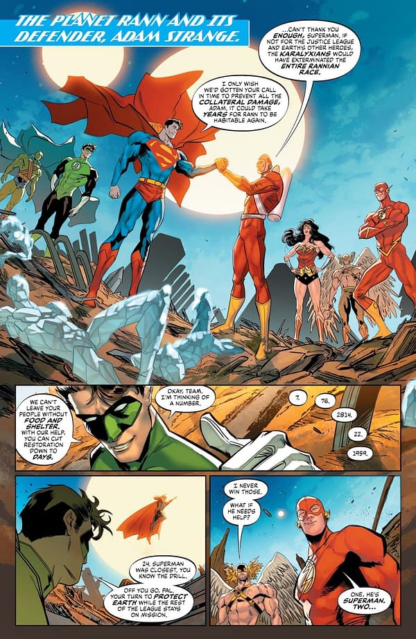Interior preview page from Batman / Superman: World's Finest #55