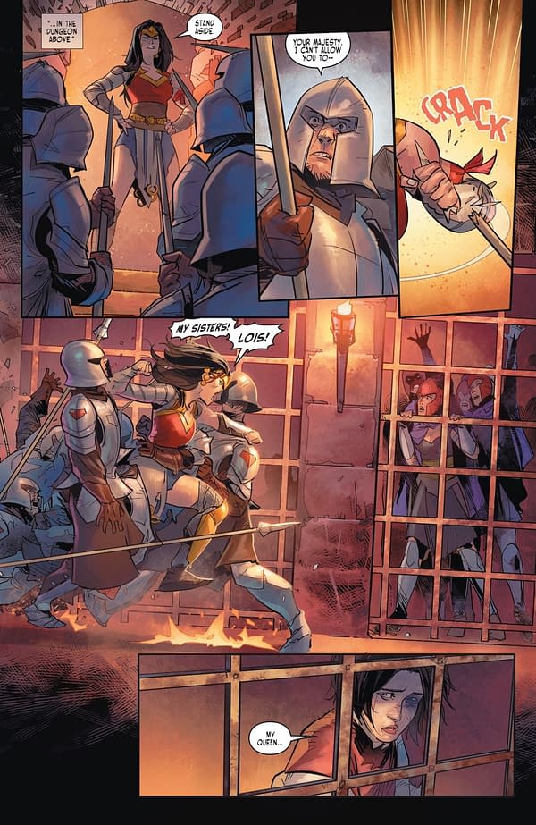 Interior preview page from Dark Knights of Steel II #3