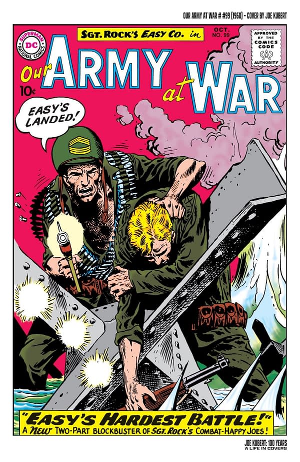Interior preview page from Joe Kubert: 100 Years – A Life in Covers #1