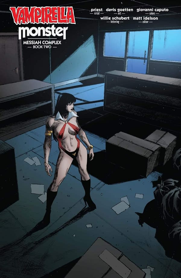 Interior preview page from Vampirella #6