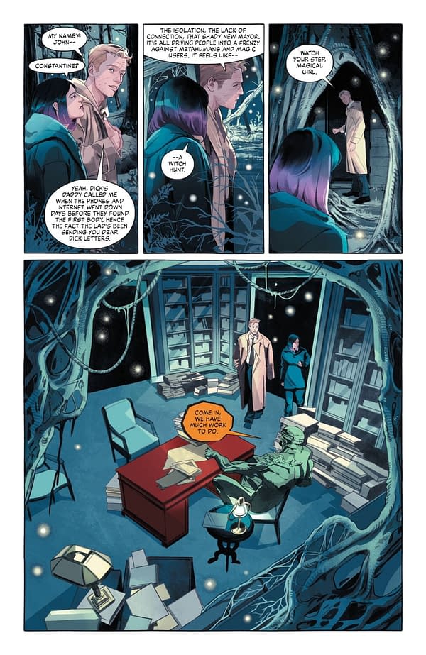 Interior preview page from DC's Quoth the Raven… Whatever #1