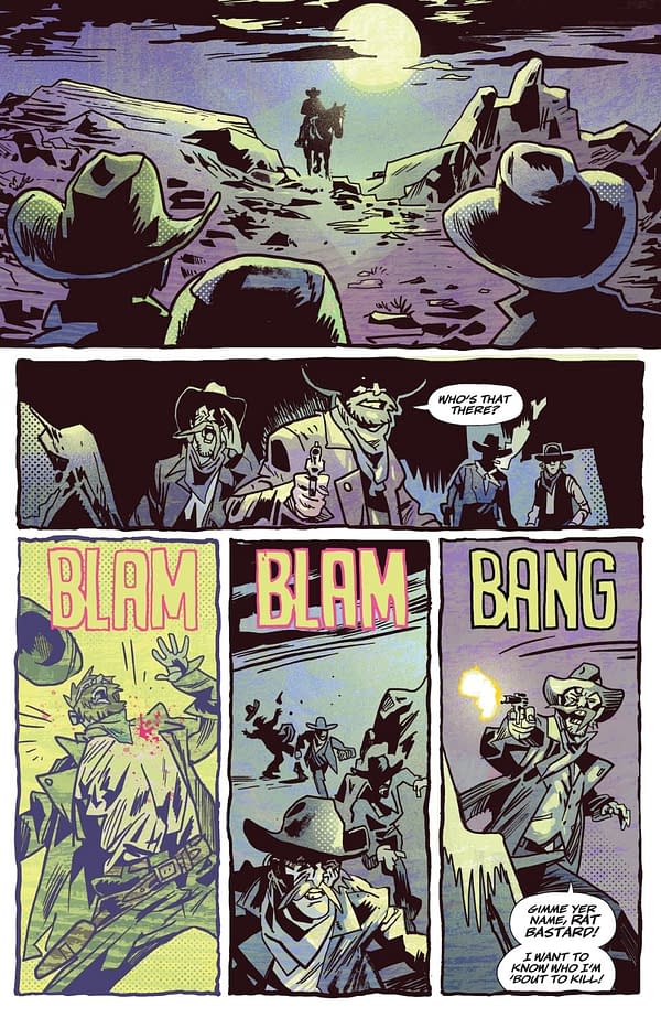 Interior preview page from Jonah Hex and the Shadow of Death #1