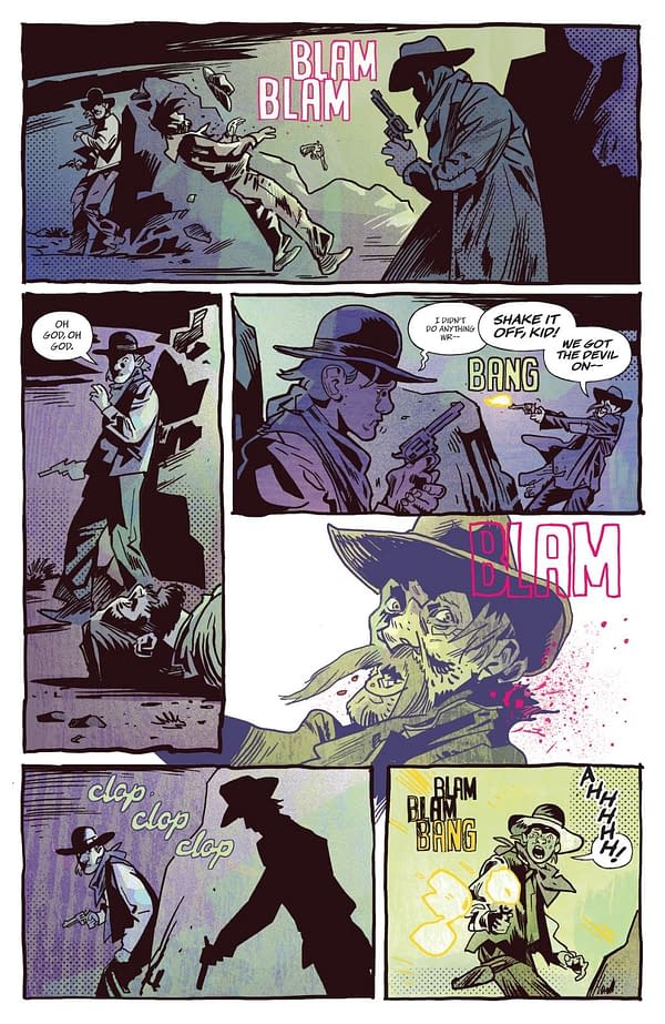 Interior preview page from Jonah Hex and the Shadow of Death #1