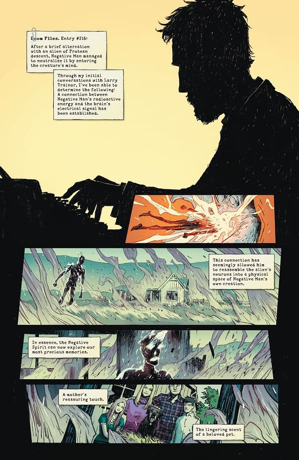 Interior preview page from The Doom Patrol #2