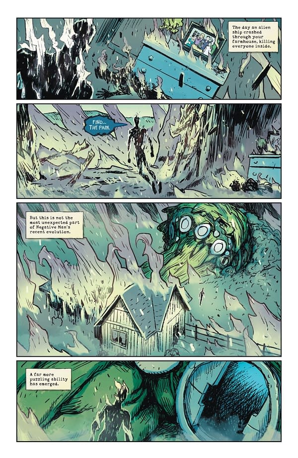Interior preview page from The Doom Patrol #2