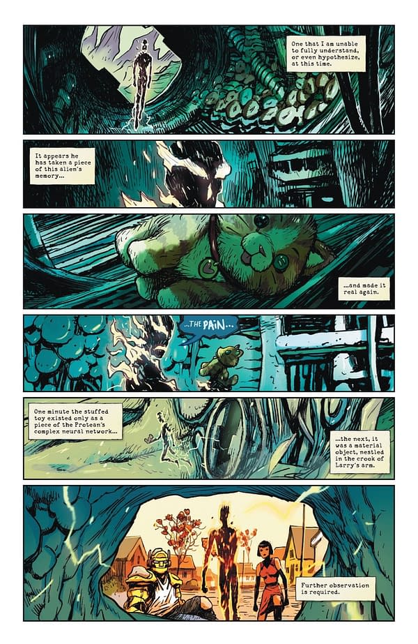 Interior preview page from The Doom Patrol #2
