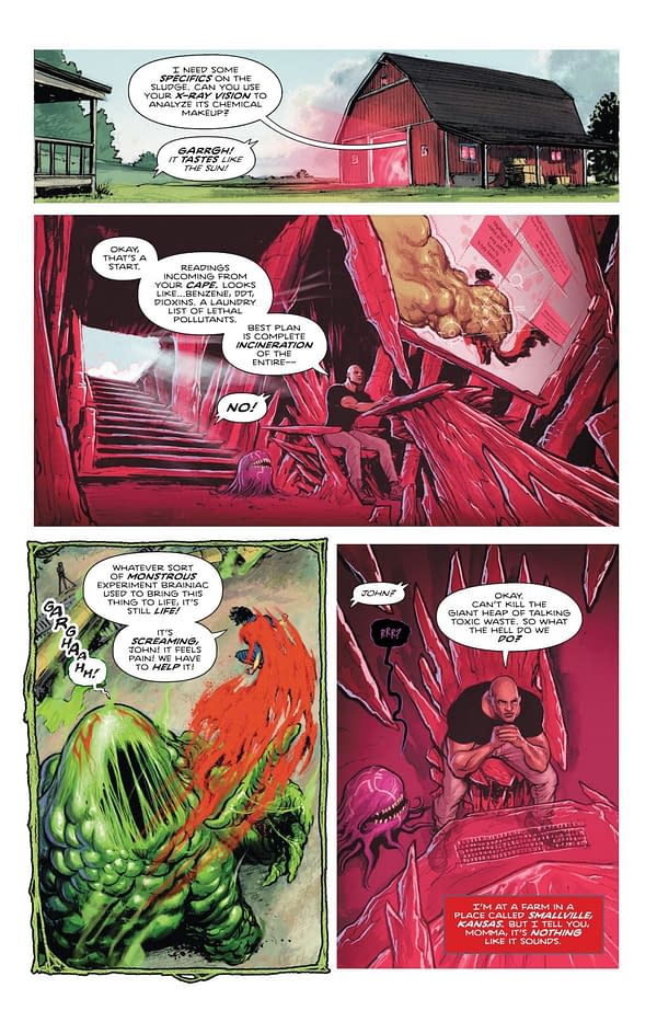 Absolute Superman #24 Preview: Steel Needs a Fashion Upgrade