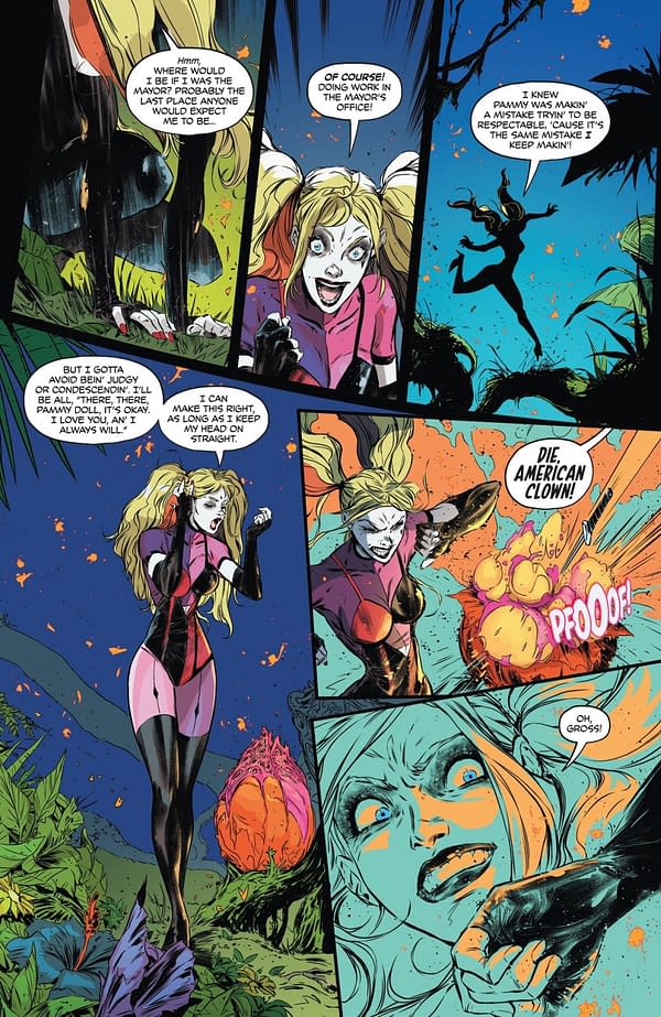 Interior preview page from Harley Quinn #67