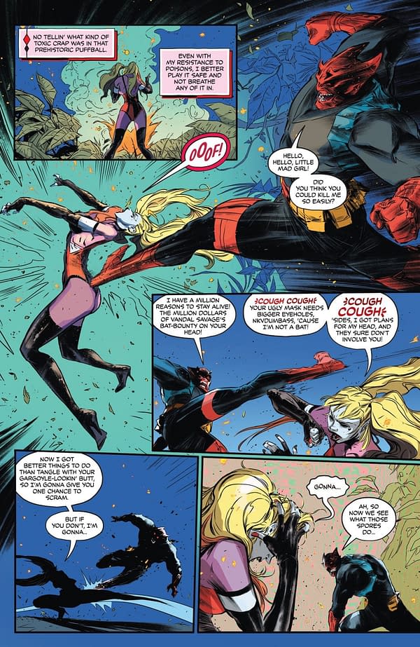 Interior preview page from Harley Quinn #67
