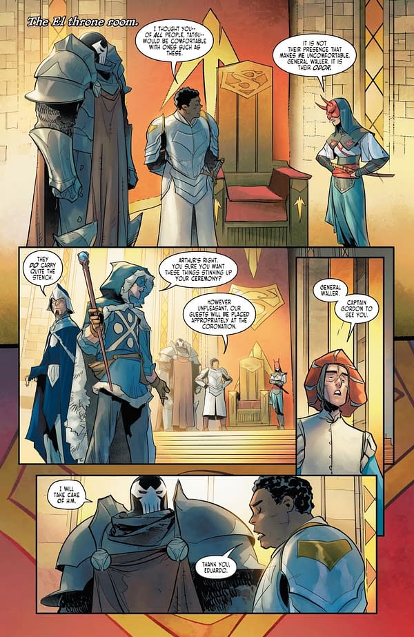 Interior preview page from Dark Knights of Steel II #4